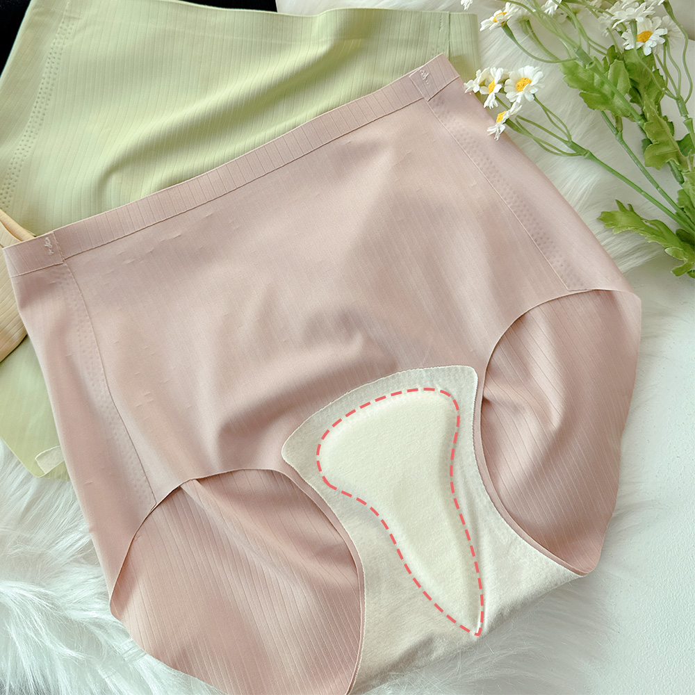 핑크앤다이아 쿠션내장 Y존 커버팬티 심리스 노라인 하이웨스트 힙업팬티 와이존커버 - 상품 이미지