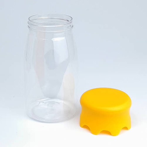 플라워캡용 원형 둥근병 200ml 1박스 320개 우유병 요거트병 플라스틱 보틀 - 상세 이미지 3