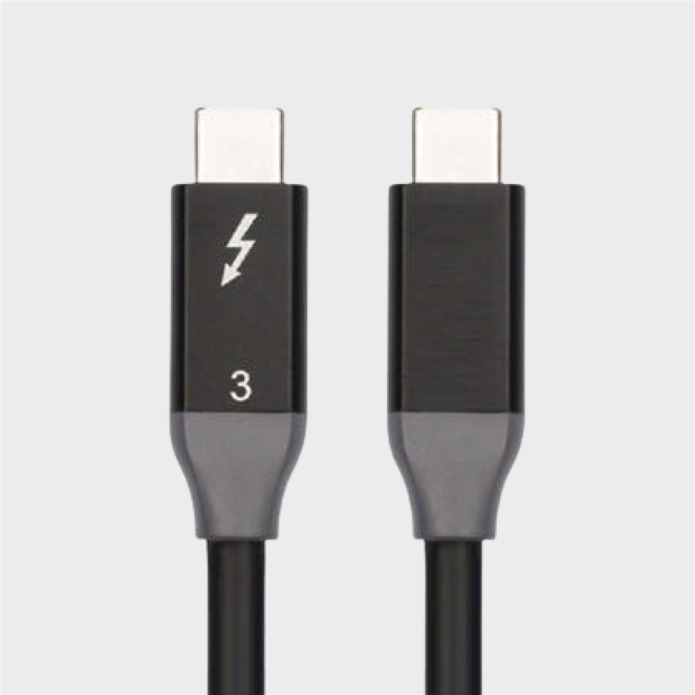 마하 C TO C USB3.1 썬더볼트3 PD 고속충전 노트북 미러링 케이블 100W - 메인 이미지