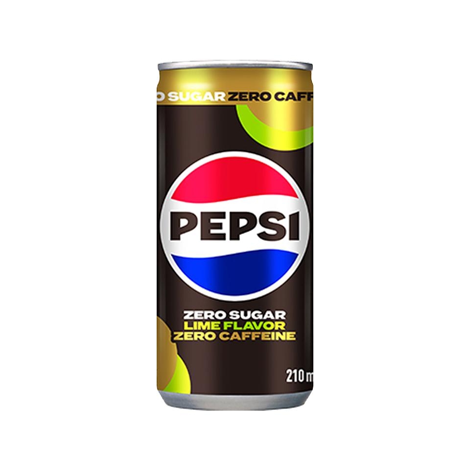 메가마트 롯데칠성 펩시 제로슈거 라임향 제로카페인 210ml 30개