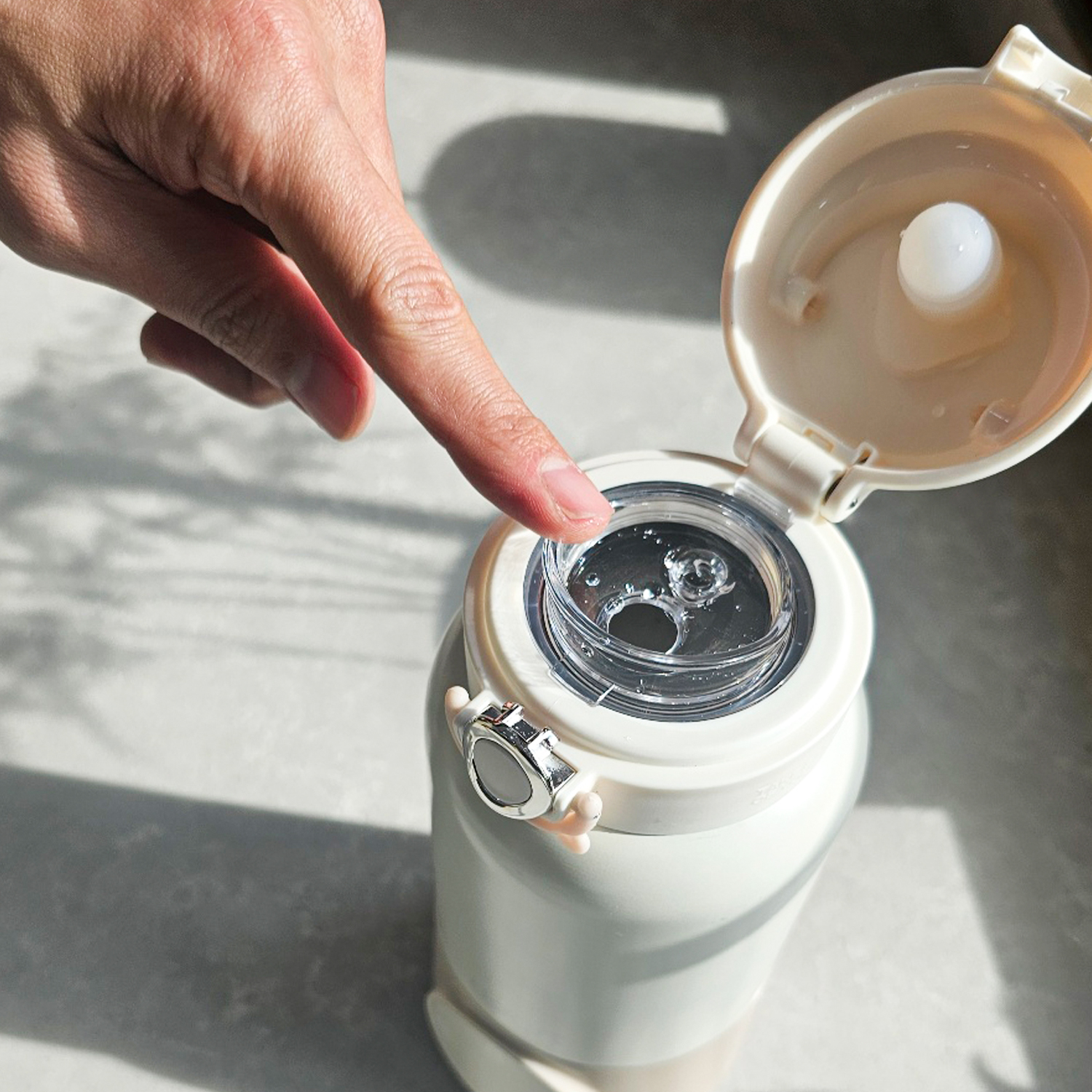 데아트 휴대용 분유포트 500ml 무선 가열 외출 분유 보온병