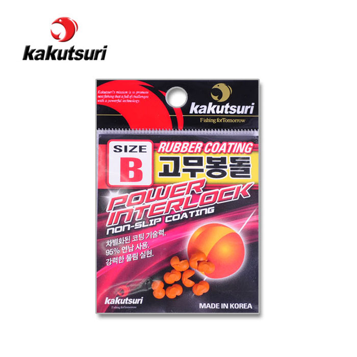 카쿠쯔리 정확한 침력 밀림이 없는 연납 소재 고무 코팅 봉돌 좁쌀봉돌 - 상세 이미지 2