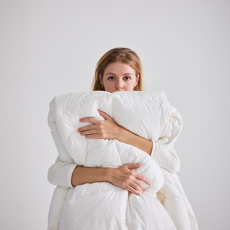 프리마로프트 가볍고 따뜻한 비건 구스 이불 S/SS
