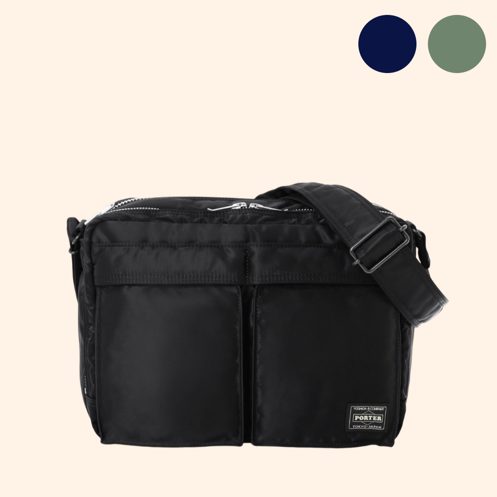 [해외] 요시다포터 숄더백 NEW TANKER SLING BAG W zip(L) 622-08633 블랙 재고보유 - 상품 이미지