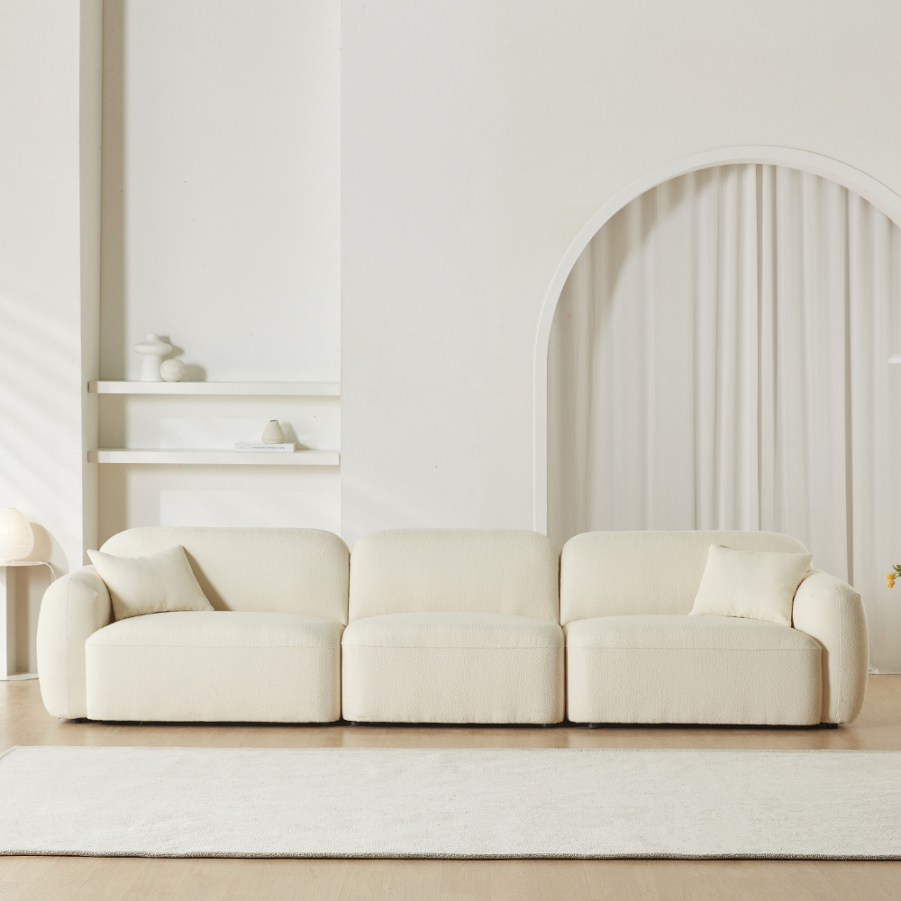 라넌 아쿠아텍스 패브릭 소파 4인용 모듈형 소파