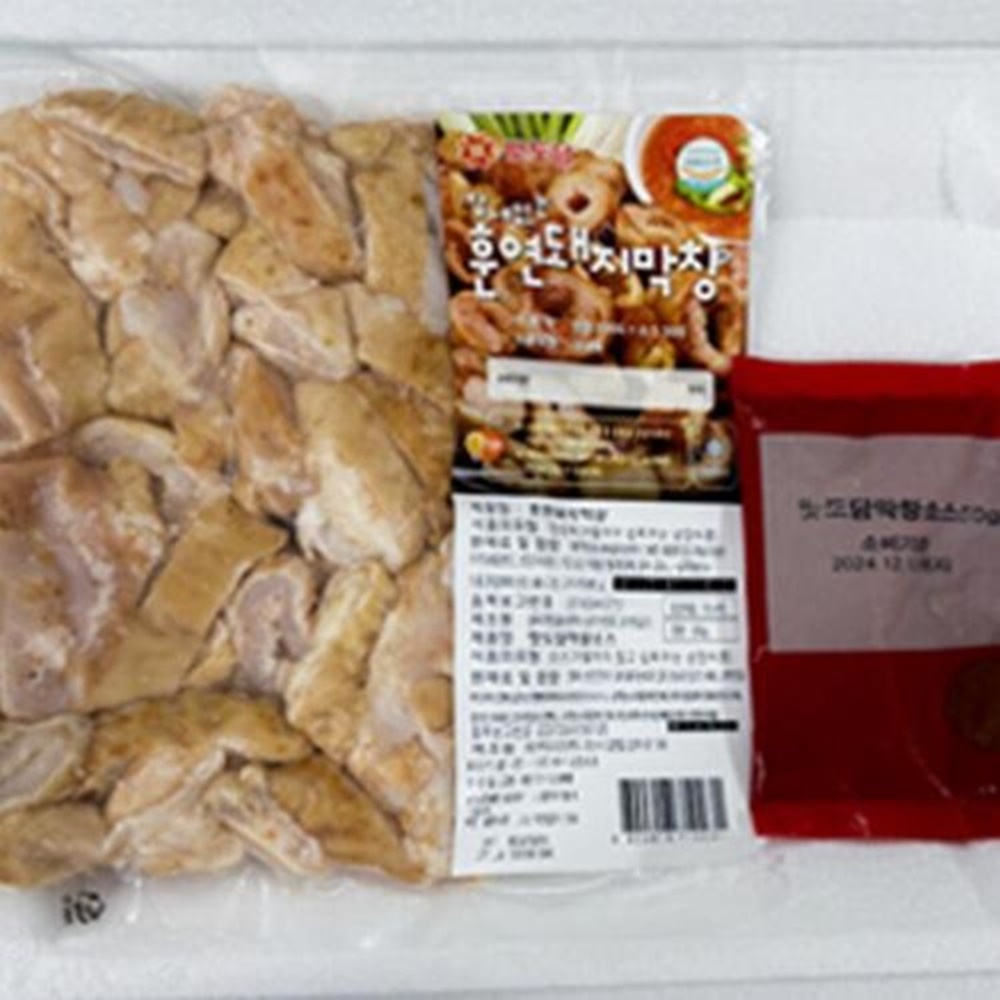 훈연 냉장 돼지막창 300g 소스 잡내 없는 쫄깃한 맛 박대표마켓 - 상세 이미지 4