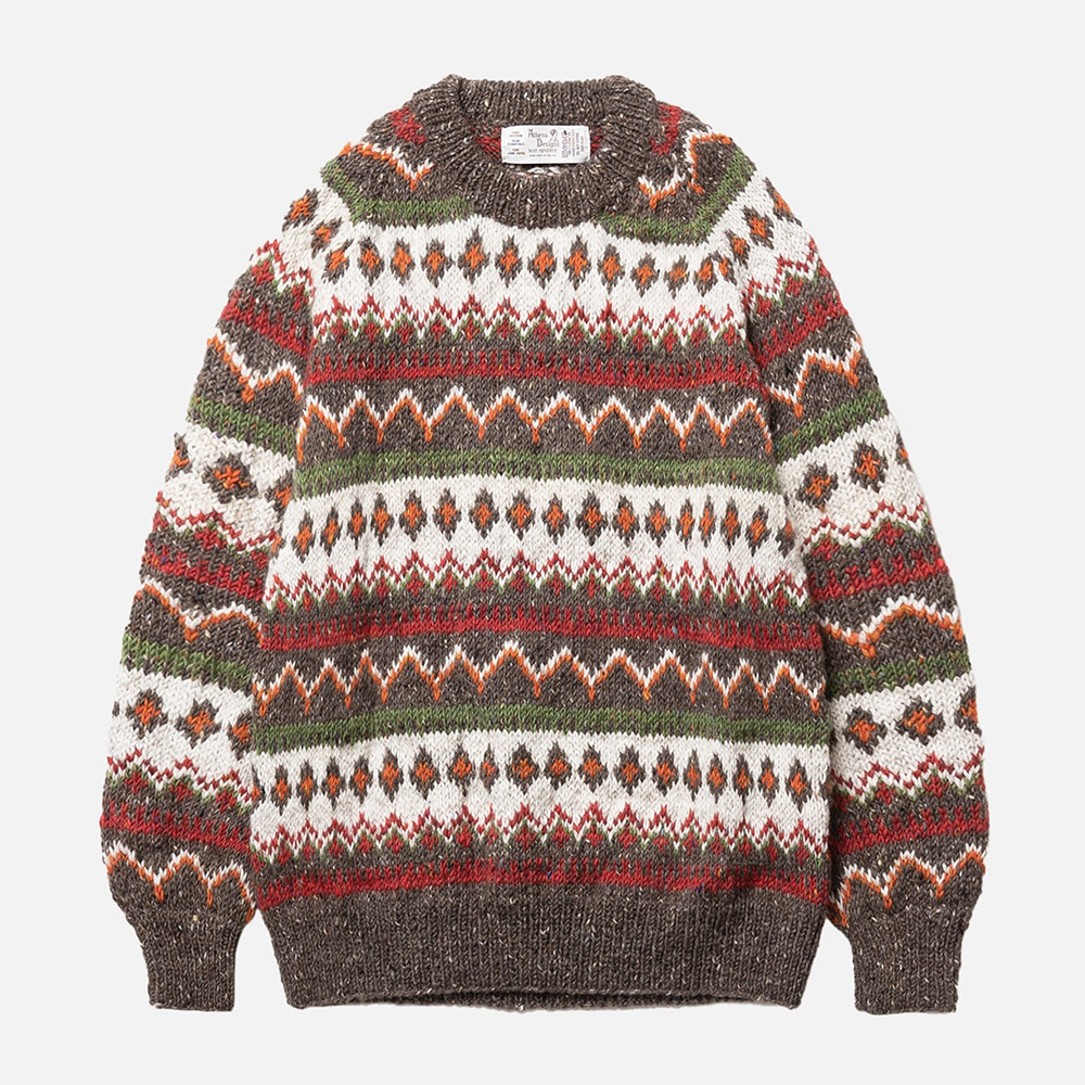 [아테나디자인] ATHENA DESIGNS Crewneck F.I Sweater - Ver-1 : 노클레임 NOCLAIM