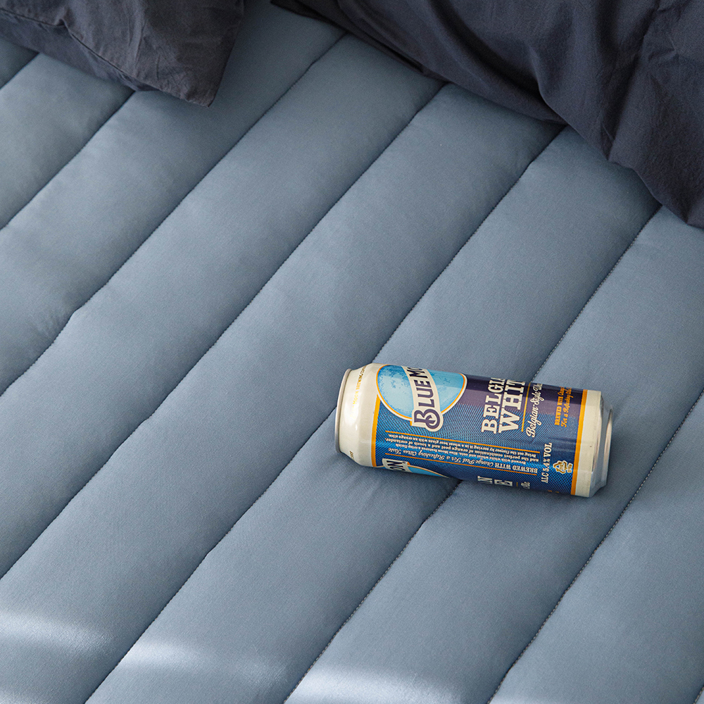 궁극의 부드러움 100% 모달 두툼한 누빔패드 (뒷면 밴딩)