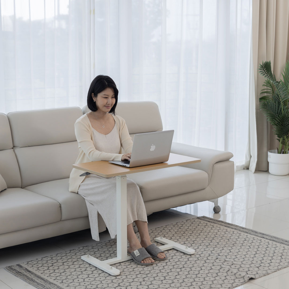 핏쳐 MS2 이동식 높이조절 침대 소파 사이드 테이블