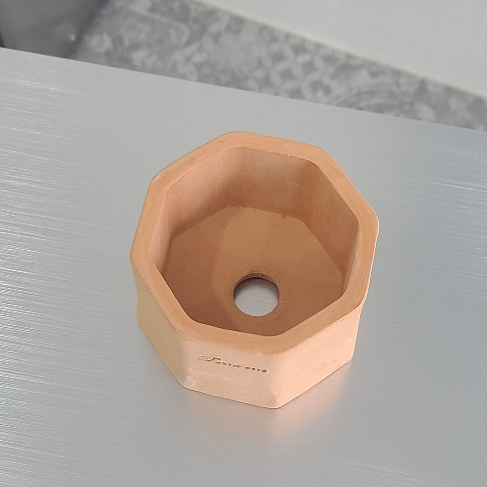 테라원 빈티지 수제 토분 11x7cm 팔각 - 상세 이미지 2