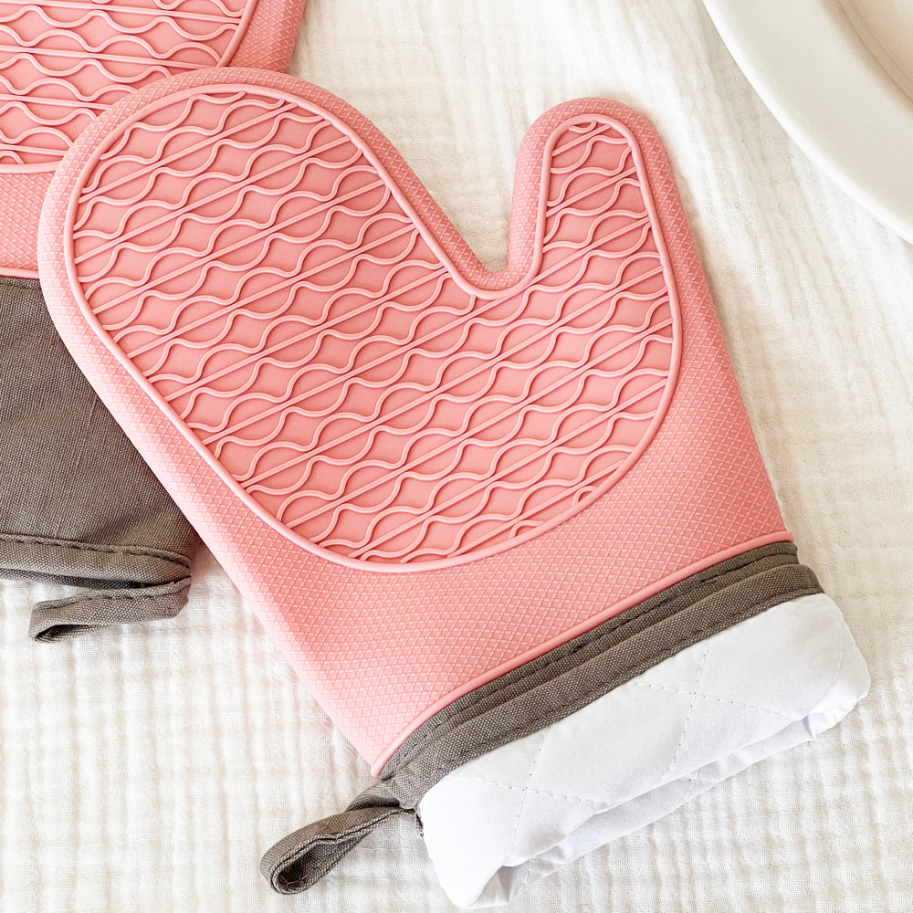 실리콘 오븐장갑 베이킹 내열 냄비 주방장갑 2P