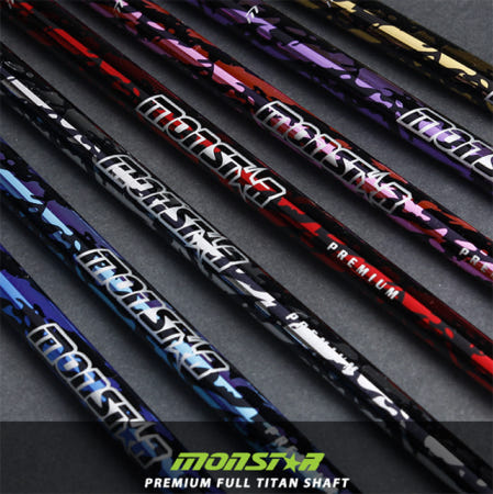 몬스타 풀 티타늄 더블킥 드라이버 샤프트 (남,여) (정품) 시타가능