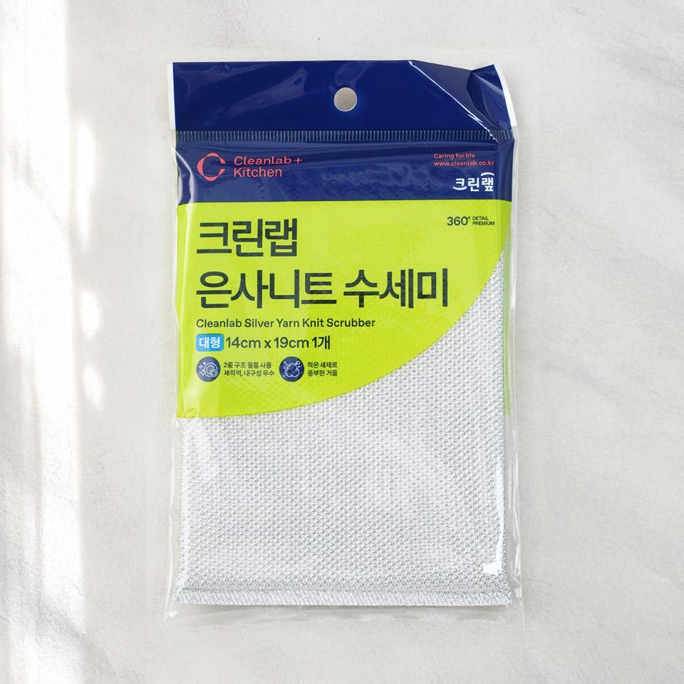메가마트 크린랩 은사니트 수세미 대 - 상품 이미지
