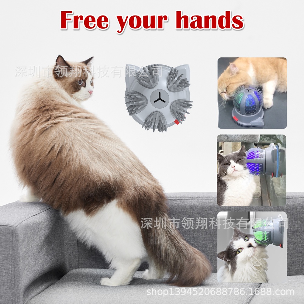 LED 고양이 자동 브러시 간단하게 부착하여 사용 - 상세 이미지 4