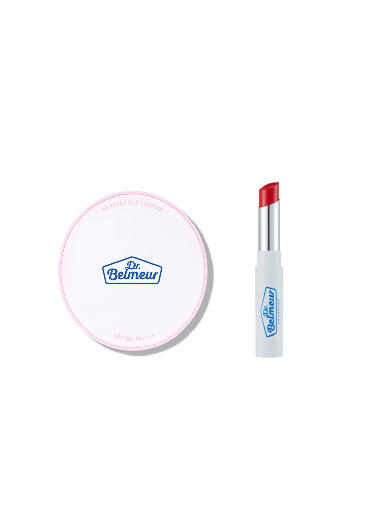 더페이스샵 네이버 단독 구성 시카 터치 립밤 4종 택1 + 오일페이퍼 선쿠션 set