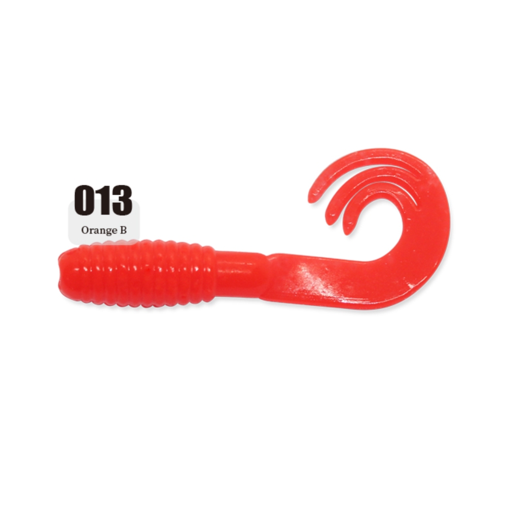 캣츠크로우 트리플그럽 꺽지웜 쏘가리웜 013 오렌지 B, 5cm(2인치) - 상세 이미지 4