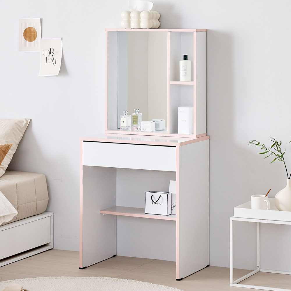 미즈 서랍 수납 화장대 600