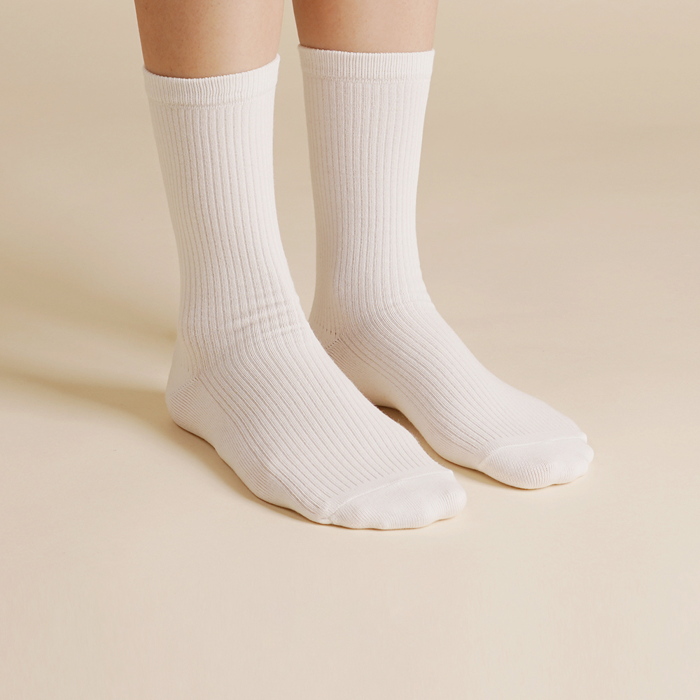 삭피엔스 여자 톡톡한 20cm 긴목 골지 장목 양말 8켤레 세트 N배송