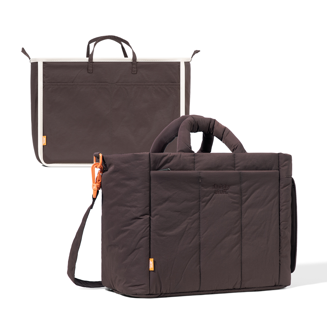 피닉키 헬렌백 / 기저귀가방 유모차고리 세트 숄더 크로스백