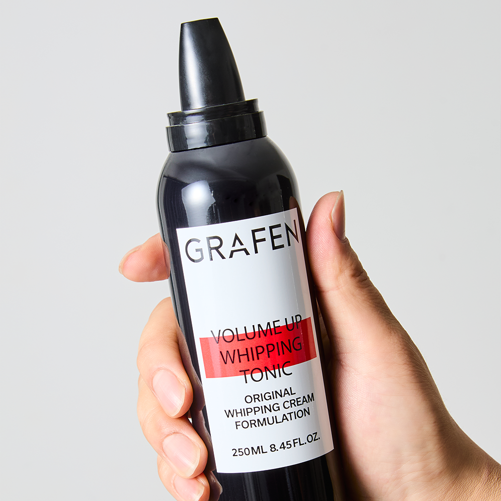 그라펜 볼륨 업 휘핑 토닉 쫀쫀한 폼/스타일링토닉 250ml, 1개 - 상세 이미지 3
