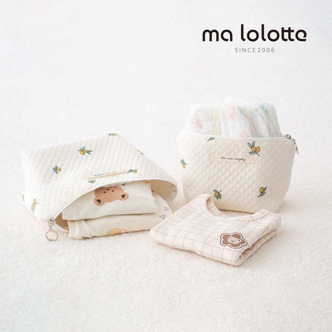 마롤로뜨 방수 기저귀 파우치 화장품 가방 다용도 주머니 S(21x13)