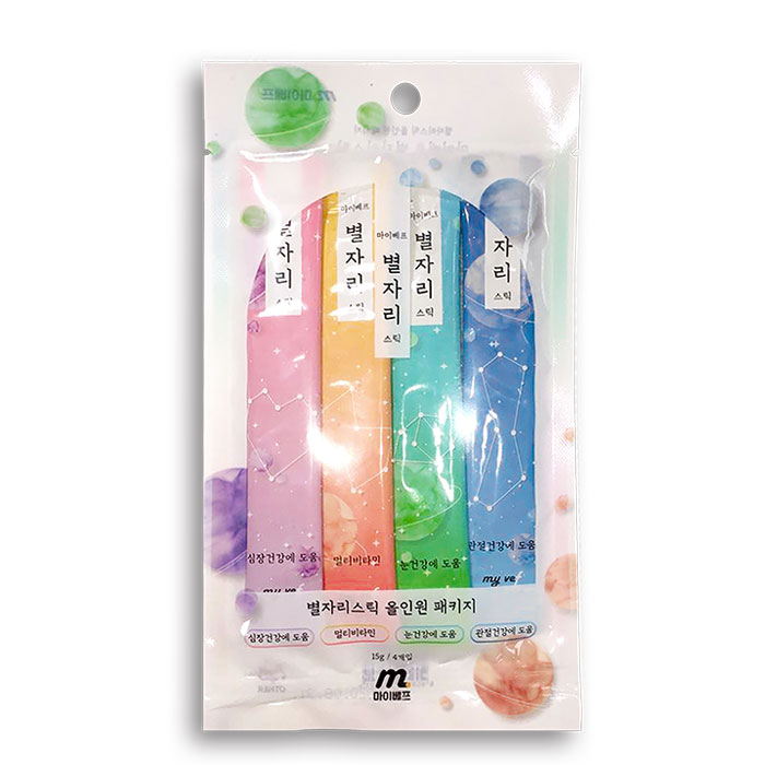 마이베프 별자리스틱 15g x 4P 올인원패키지 고양이간식 - 메인 이미지