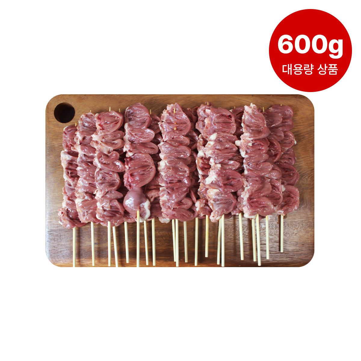 대용량 업소용 닭꼬치 왕꼬치 순살 파닭 염통 닭껍질 가죽 캠핑 안주 음식 바베큐 구이