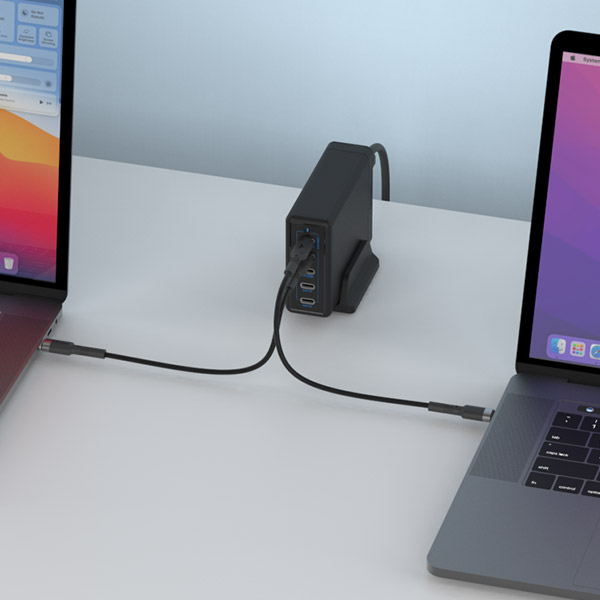 USB PD 230W PPS GaN 접지 멀티 초고속 충전기 GE610 화이트 - 상세 이미지 5