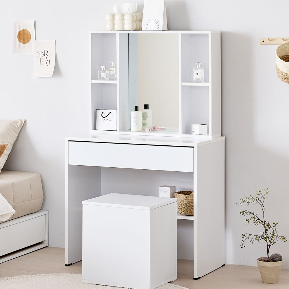 미즈 서랍 수납 화장대 600