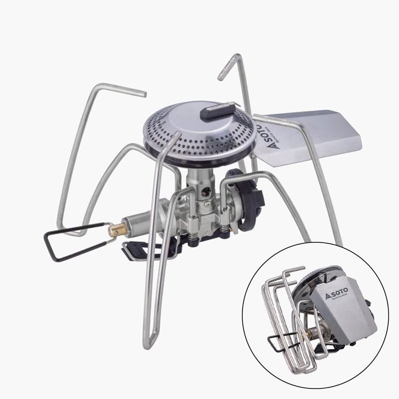 SOTO 소토 레귤레이터 스토브 RANGE 340 휴대용 백패킹 가스버너