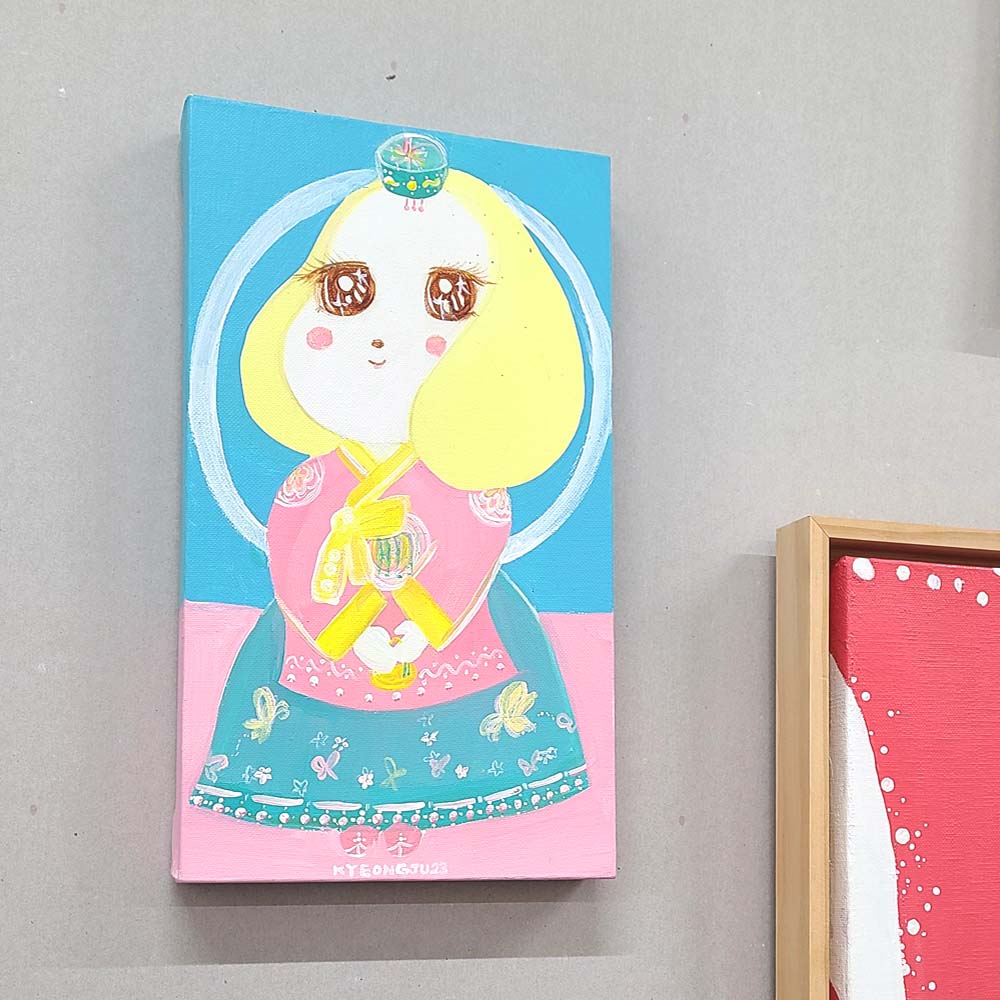아트앤샵 미술작품 김경주 원작 Hanbok 현대미술 그림액자 이미지 6