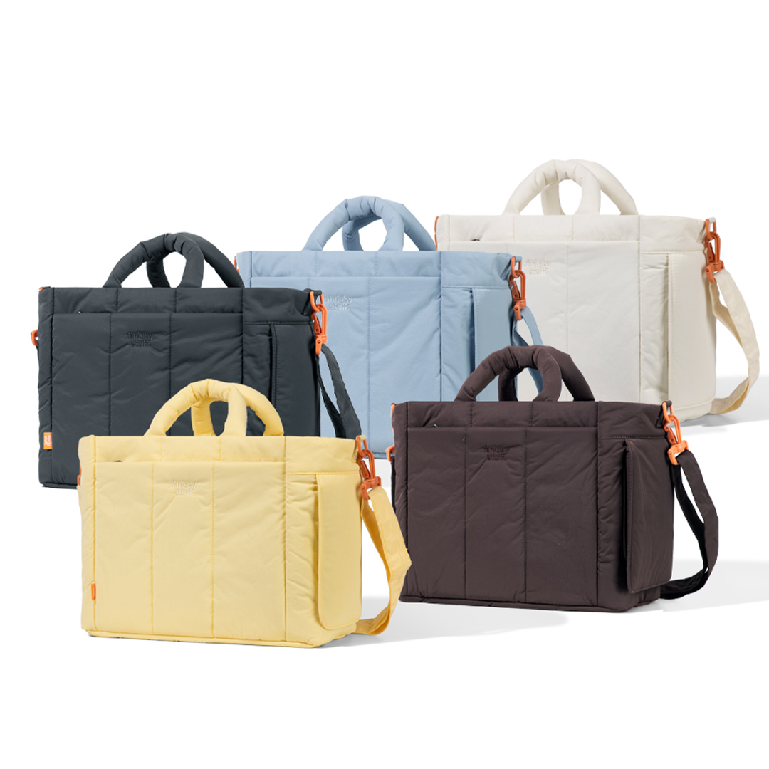 피닉키 헬렌백 / 기저귀가방 유모차고리 세트 숄더 크로스백