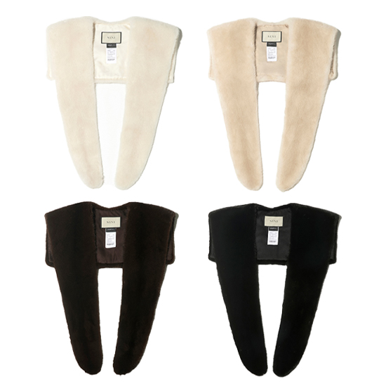 시니(SINI) 사가 밍크 어부바 숄 머플러 (4colors)