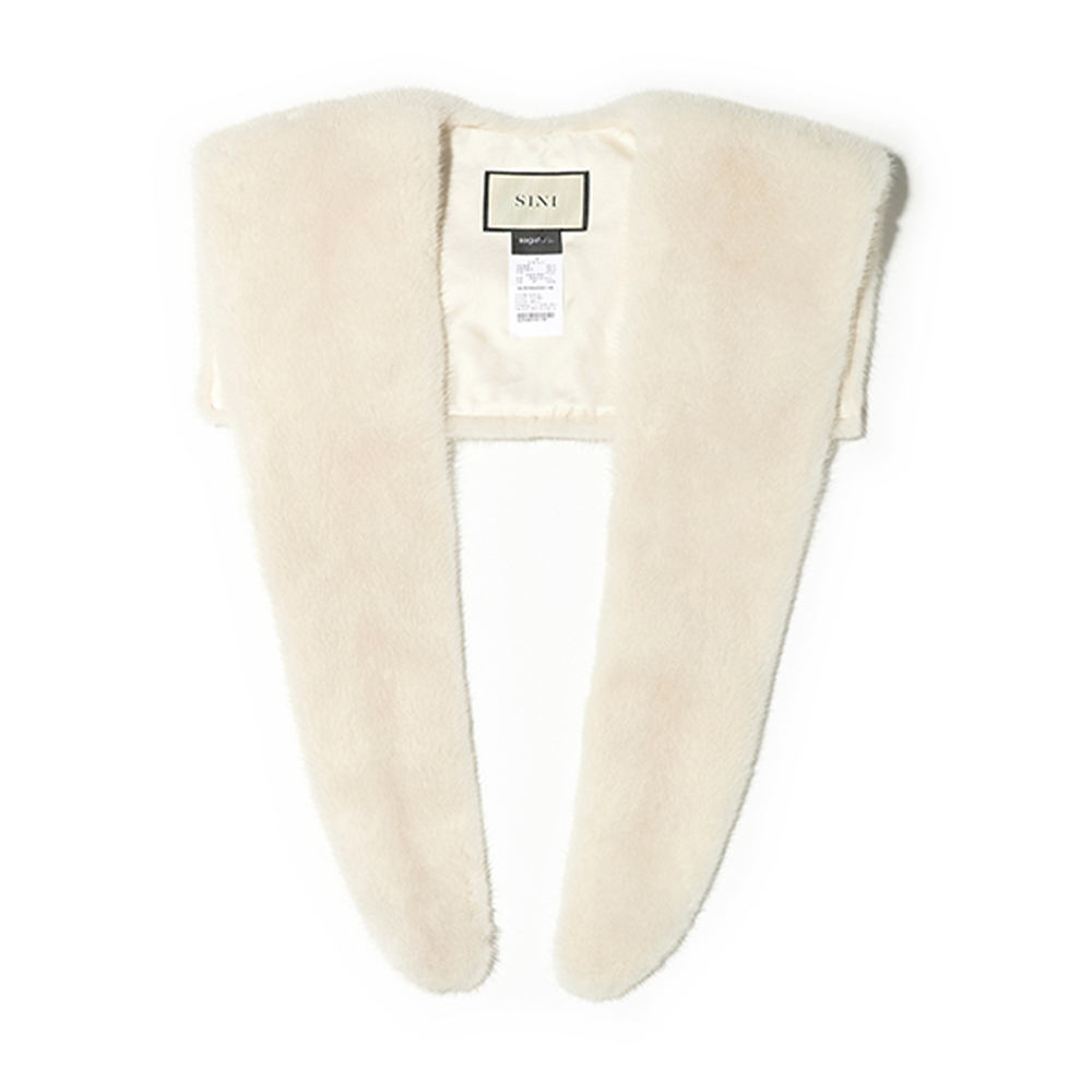 시니(SINI) 사가 밍크 어부바 숄 머플러 (4colors)