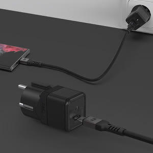 USB PD 25W PPS GaN 접지 초고속 미니 충전기 GM110 블... 개봉기 | 실사용 후기 - 상품 이미지 4