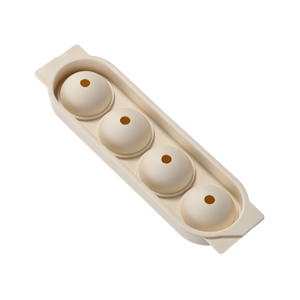 동그란 원형 얼음틀 실리콘 얼음 트레이 아이스볼 메이커 화이트