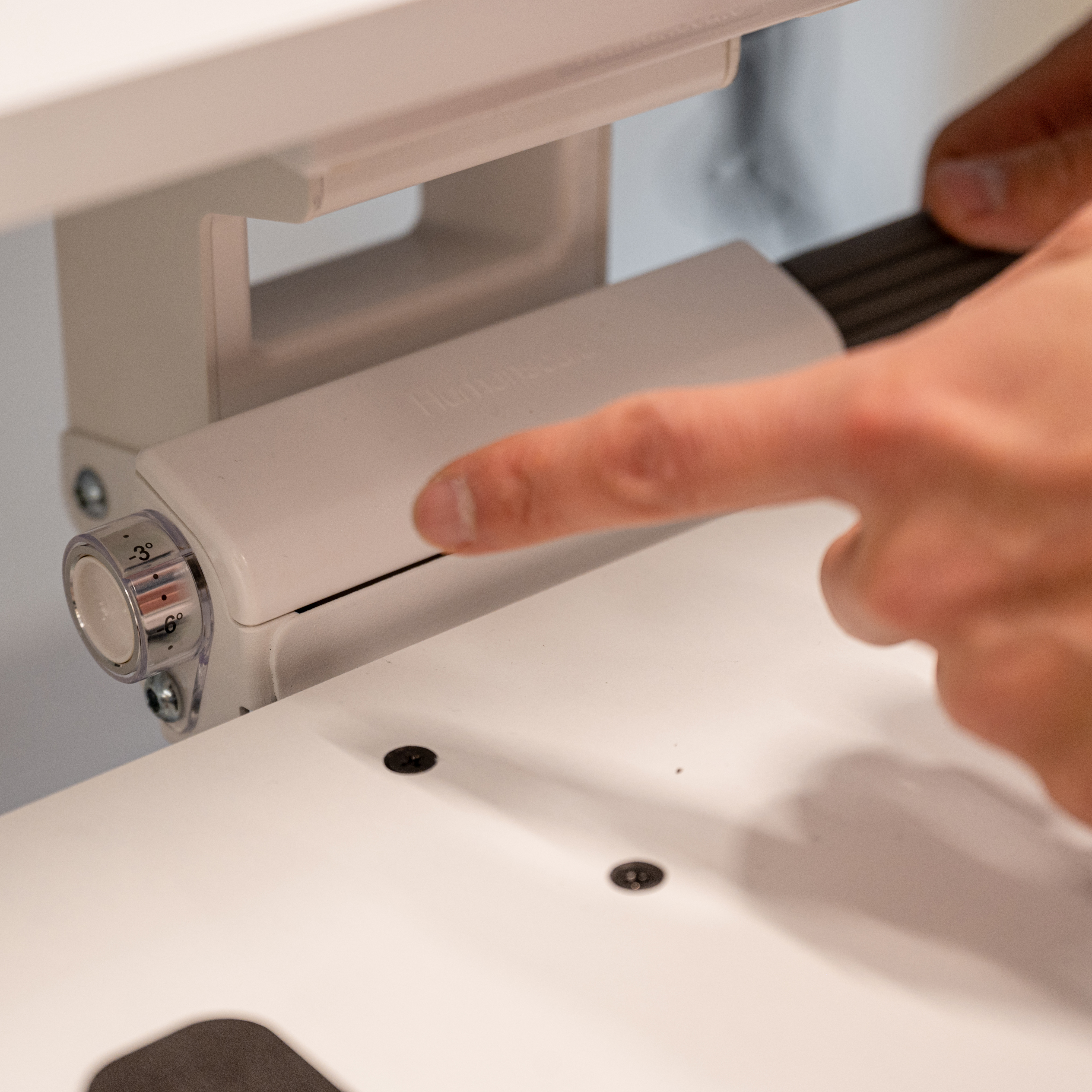 휴먼스케일 키보드 시스템 트레이 받침대 슬라이드형 거치대 선반 - 상세 이미지 5