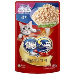 일본 참치 20세 이상용 유니참 은의스푼 긴노스푼 파우치 60g 고양이사... 솔직 후기 | 실제 사용자 리뷰 총정리 - 상품 이미지 2