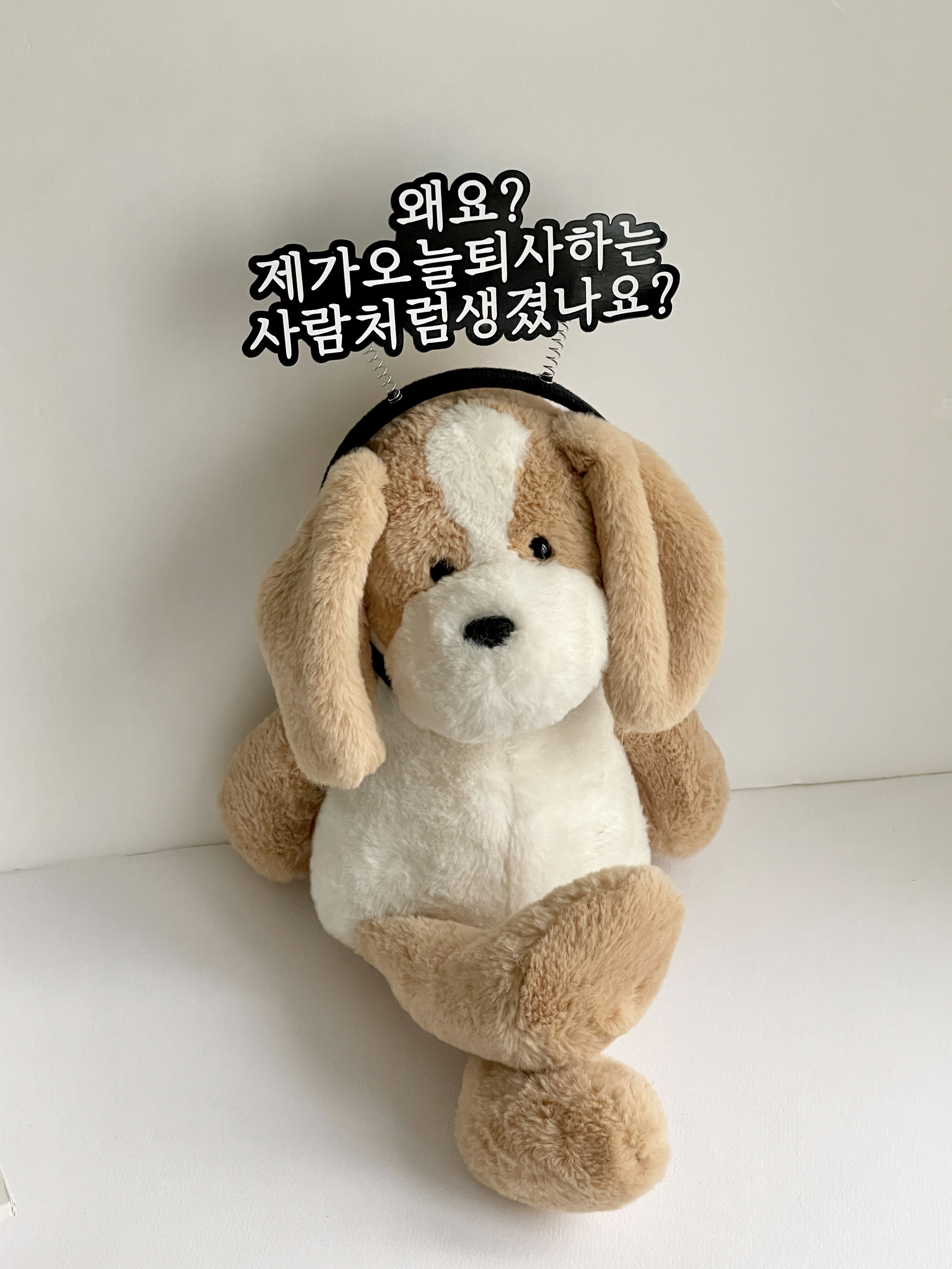 퇴사 머리띠토퍼 퇴직 이직 승진 생일 회사 동료 축하 선물 이벤트 소품 주문제작 이미지 6