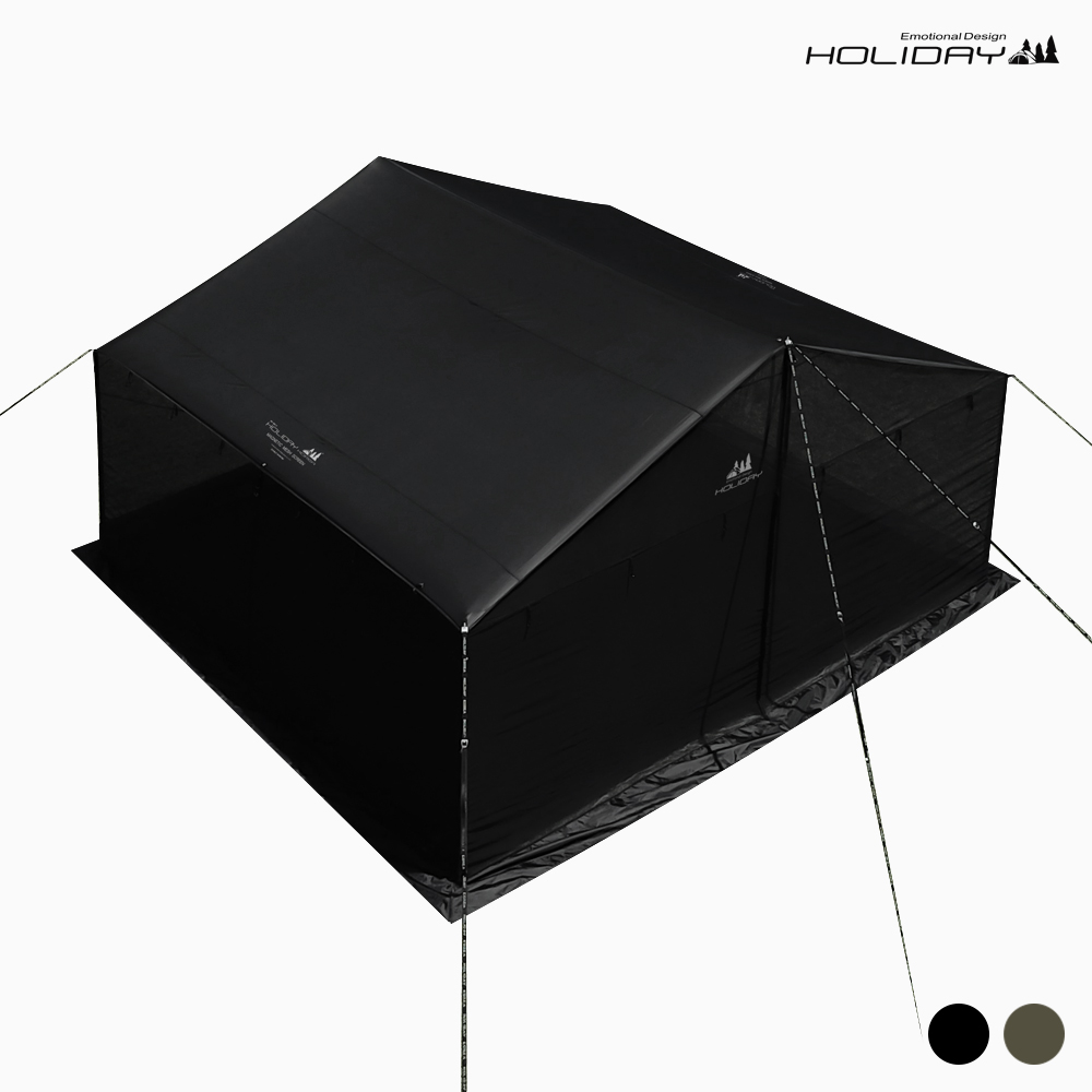 홀리데이 캠핑 렉타 타프 모기장 방염 메쉬 스크린