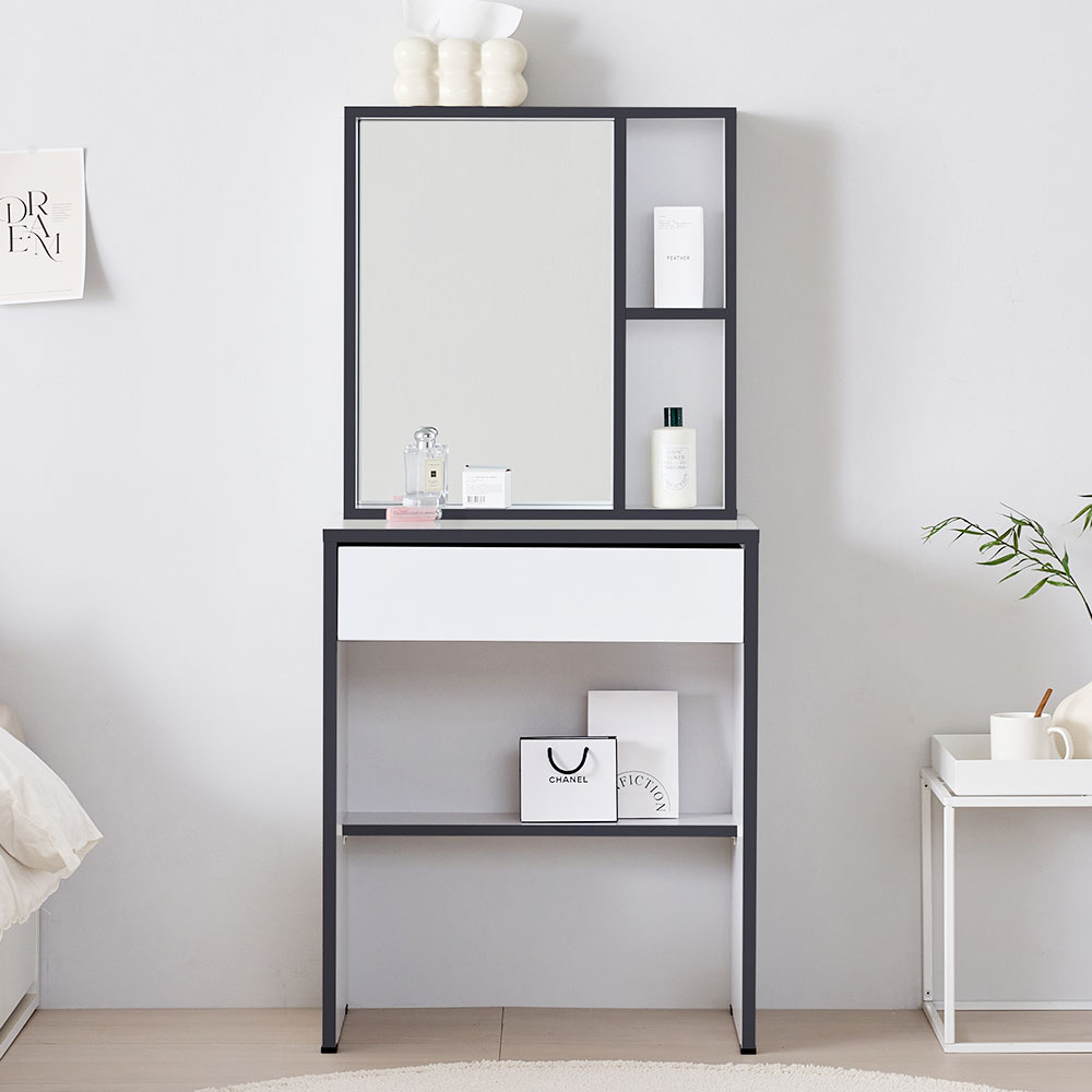 미즈 서랍 수납 화장대 600