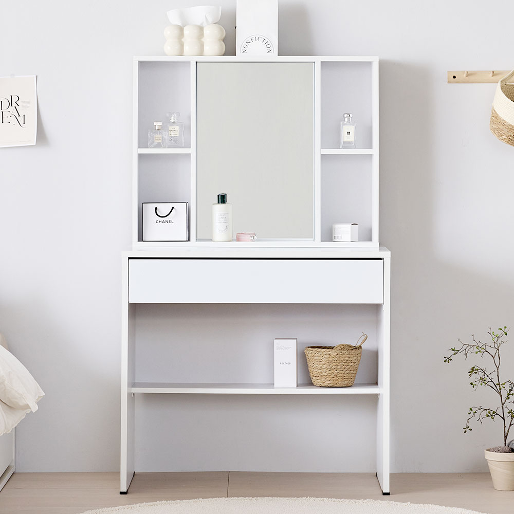 미즈 서랍 수납 화장대 600