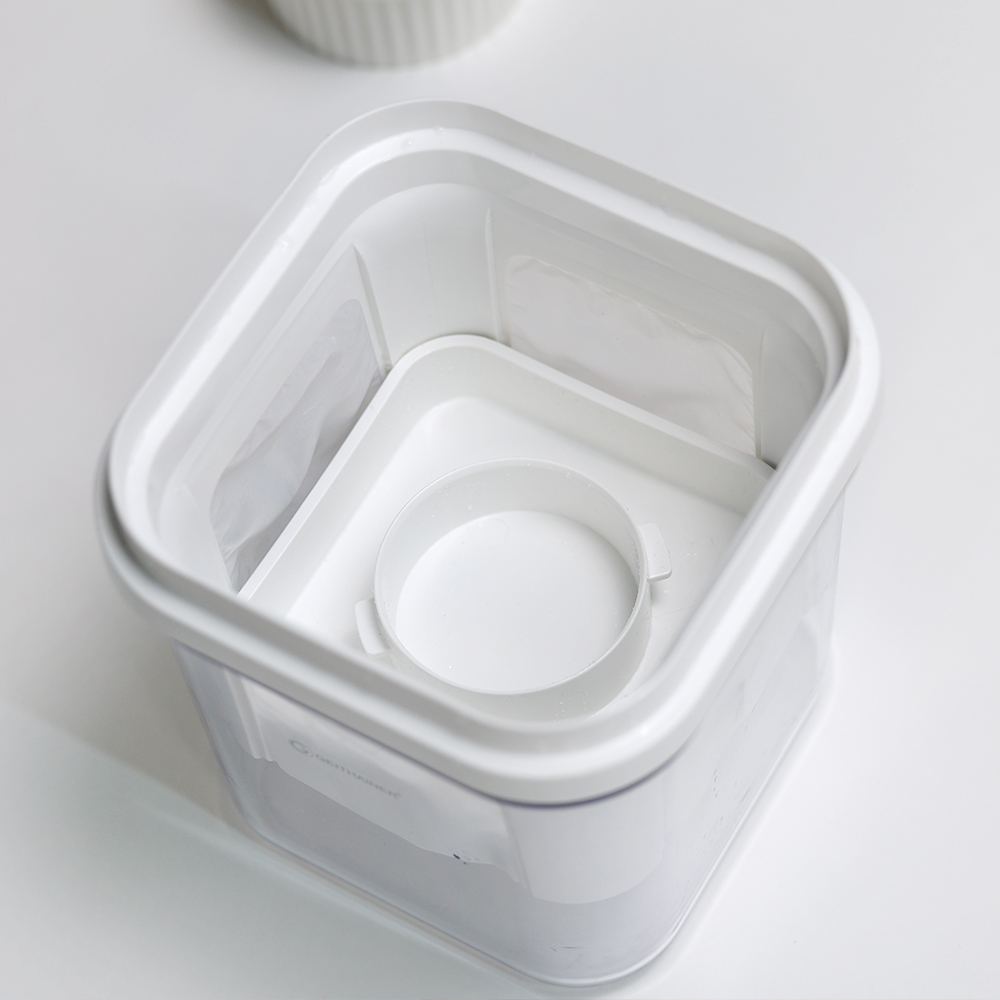 가이타이너 꾸덕 그릭요거트메이커 유청분리기 요거트 리코타치즈 만들기