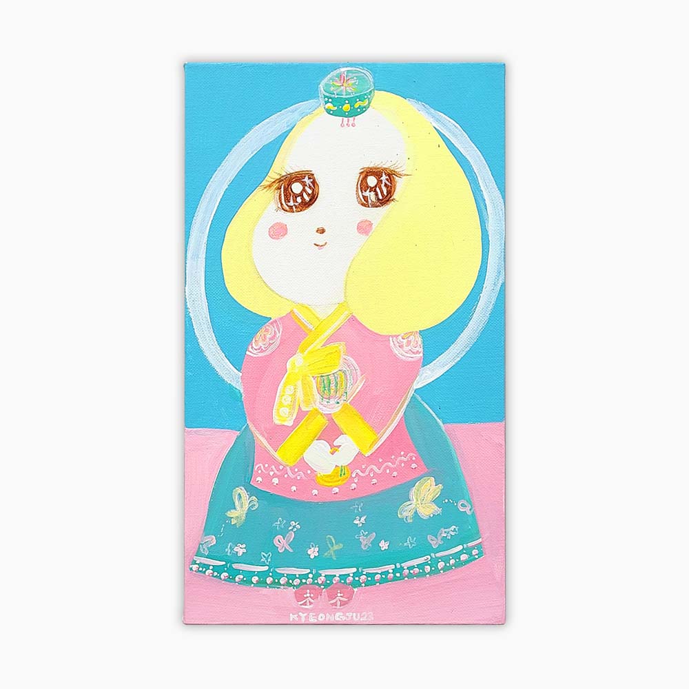 아트앤샵 미술작품 김경주 원작 Hanbok 현대미술 그림액자 - 상품 이미지