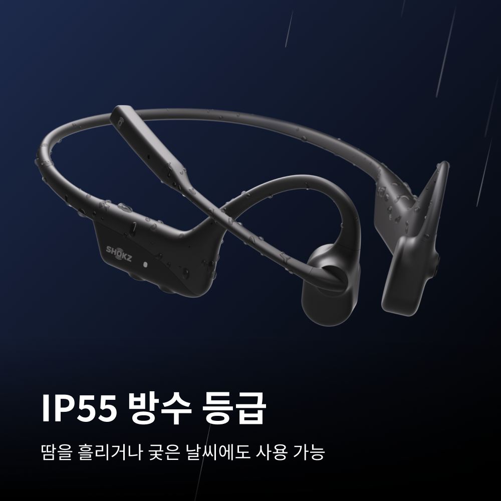 샥즈 오픈컴2 C120 UC C타입 2025 Upgrade 어댑터 포함 골전도 블루투스 업무용 이어폰 이미지 3