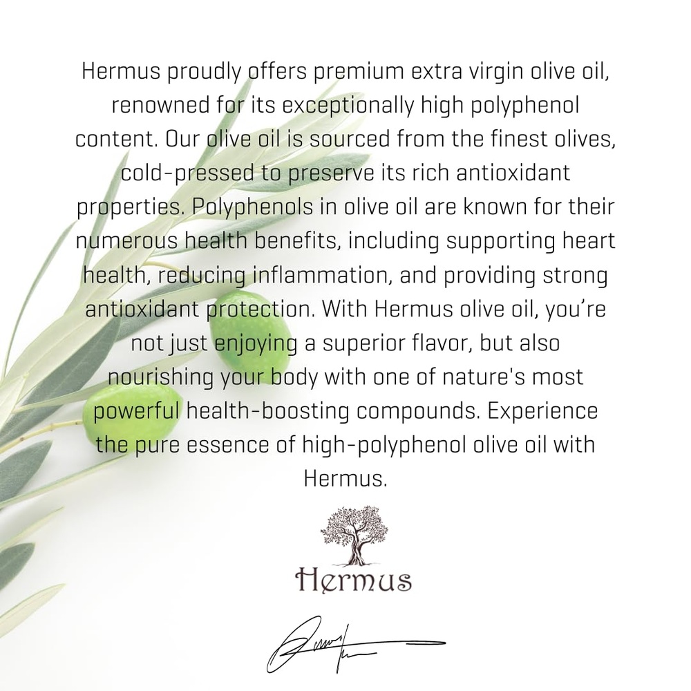 Cinagro의 Hermus Extra Virgin 올리브 오일 Arbequina 품종 - 상세 이미지 5