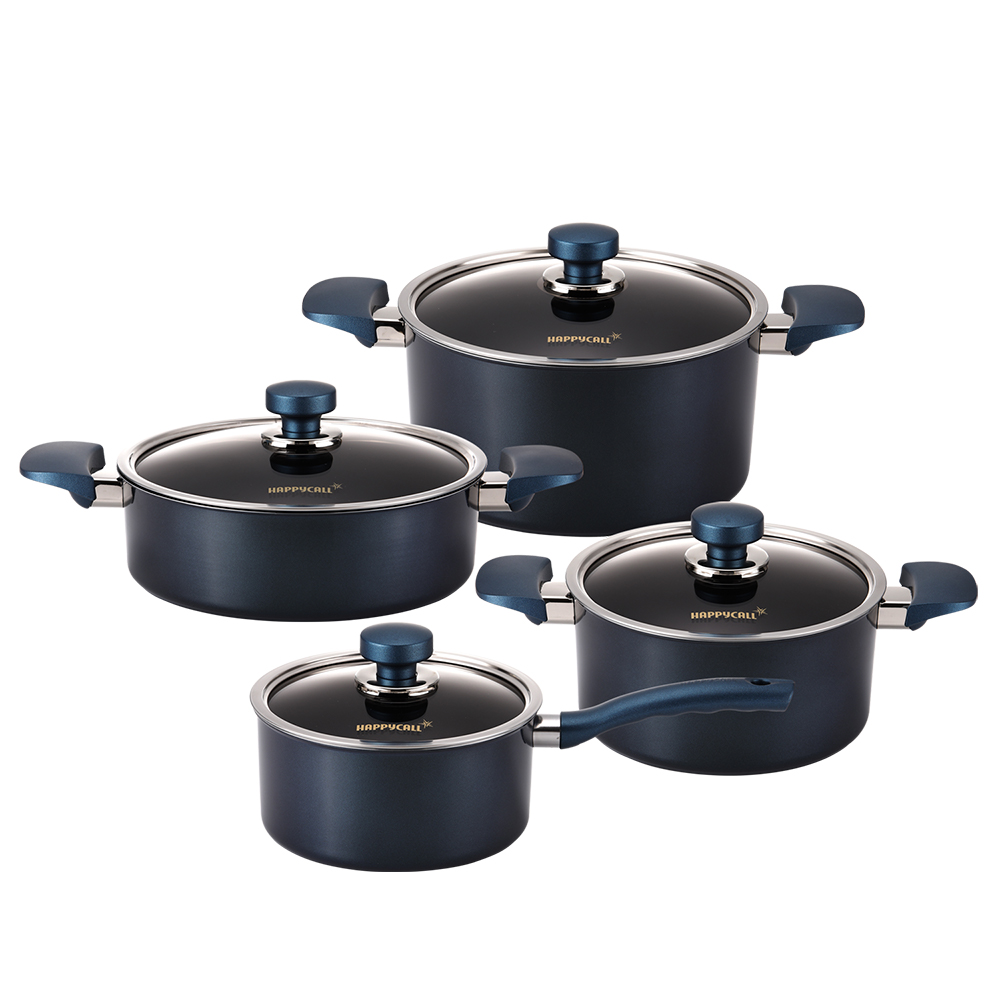 클래식 다이아몬드 냄비 4종 세트 (18편,20양,24전,24곰)