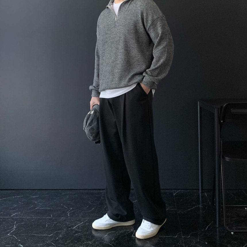 스웨트팬츠 남자와이드팬츠 벌룬 - 상세 이미지 5