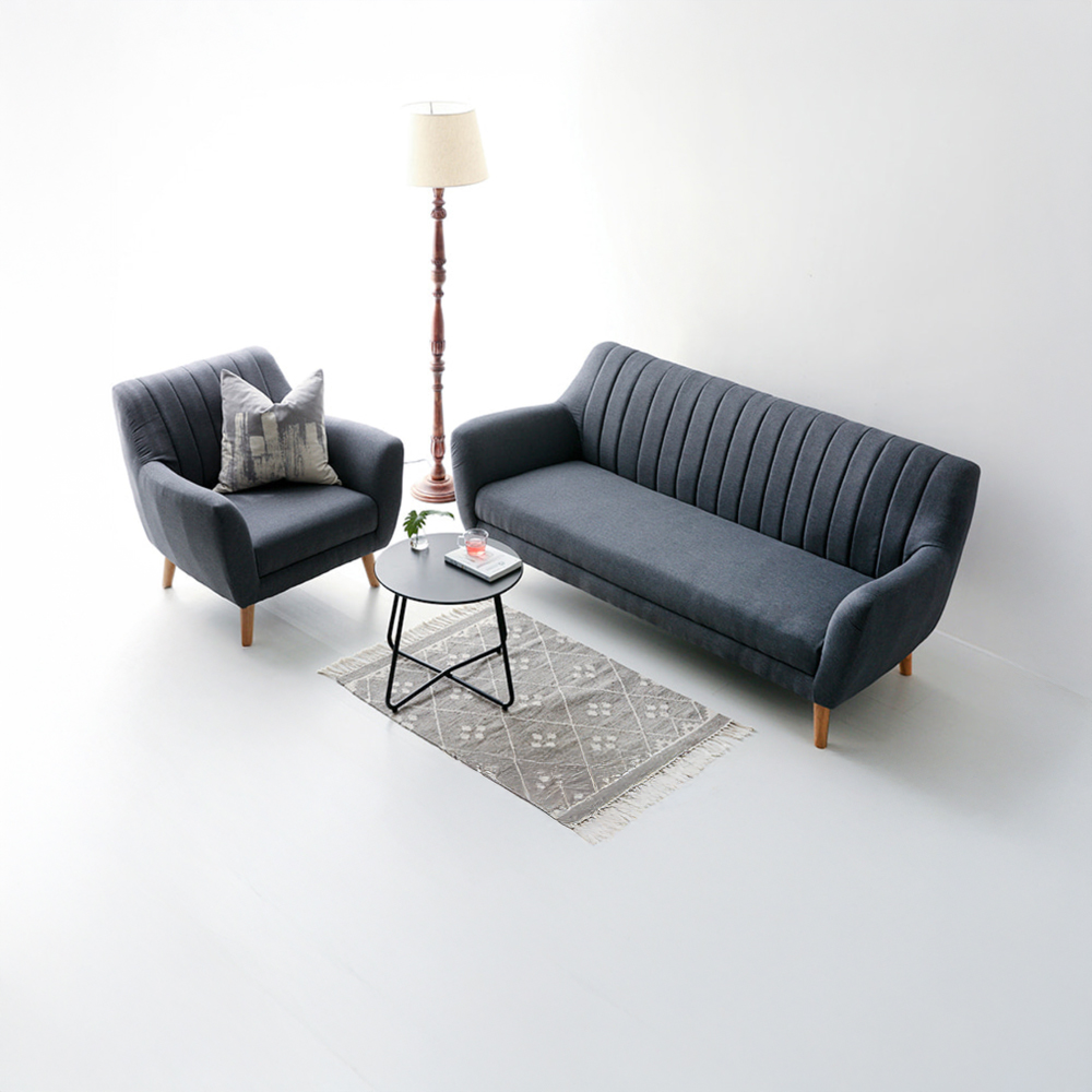 SERTI 3인 소파 S290J15 그레이 5393.2710