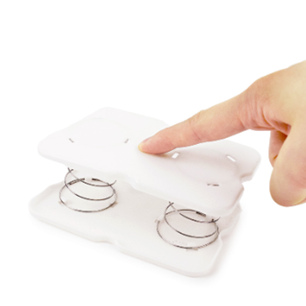 티슈케이스스프링 지지대 용수철 잔여 남은화장지올리기 밀기